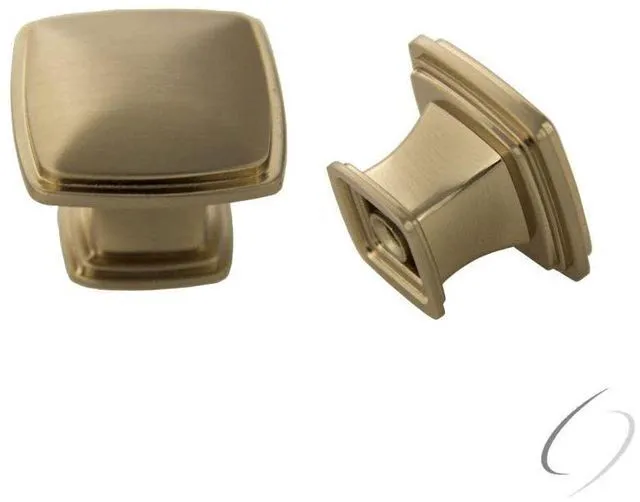 Main image of Pride Industrial Square Cabinet Knob Rose Gold Finish