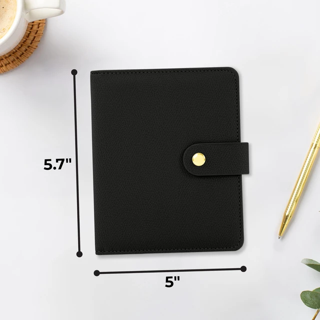 Alt view image 7 of 7 - Passport Holder for Travel - Cute Cover with Pen Holder for Women | Keeps Your Travel Documents Organized and Safe - Quality Passport Wallet for Women and Men, Great for Gifting