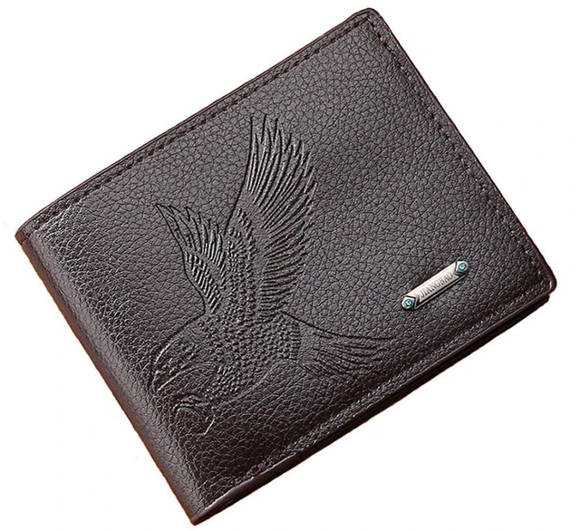 Main image of MUFANDUO Slim Wallet for Men with Coin Purse, Minimalist Wallet with Zipper, Bifold Mens Wallets with Credit Card Holder, PU Leather Men's Wallet with Money Clip, Carteras Para Hombres (Coffee E)