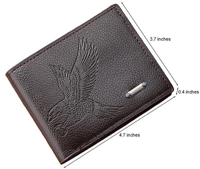 Alt view image 2 of 7 - MUFANDUO Slim Wallet for Men with Coin Purse, Minimalist Wallet with Zipper, Bifold Mens Wallets with Credit Card Holder, PU Leather Men's Wallet with Money Clip, Carteras Para Hombres (Coffee E)