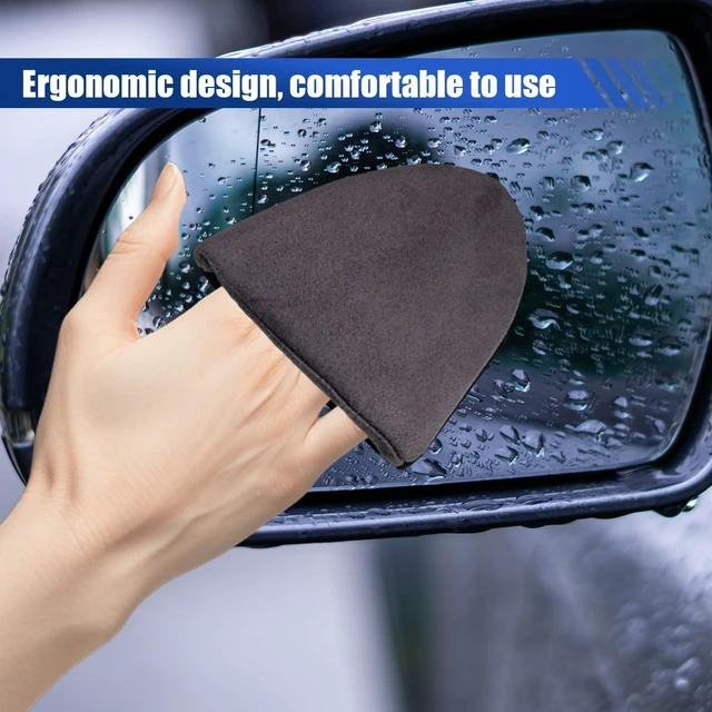 Alt view image 4 of 6 - QEUOBUE Triangle Car Touch Screen Cleaner Cloth, Soft Microfiber Auto Cleaning Wipes, Vehicle Dashboard Display Cleaner Tool, Car Wash Cloth for Most Cars, Trucks, SUVs (Triangle)