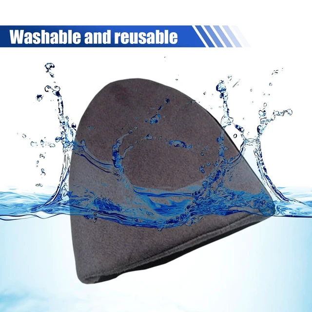 Alt view image 5 of 6 - QEUOBUE Triangle Car Touch Screen Cleaner Cloth, Soft Microfiber Auto Cleaning Wipes, Vehicle Dashboard Display Cleaner Tool, Car Wash Cloth for Most Cars, Trucks, SUVs (Triangle)