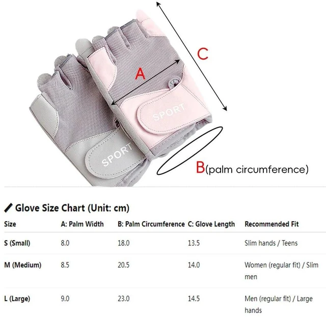 Alt view image 4 of 7 - Breathable Workout Gloves Women & Men Half Finger Gym Gloves Anti-Slip Shock Absorption Lightweight Exercise Gloves for Weightlifting, Cycling, Yoga, Training & Fitness
