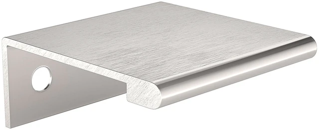 Main image of | Lincoln 1-in (25 mm) Brushed Stainless Steel Cabinet Edge Pull
