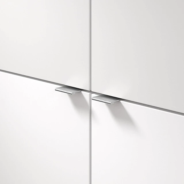 Alt view image 5 of 7 - | Lincoln 1-in (25 mm) Brushed Stainless Steel Cabinet Edge Pull
