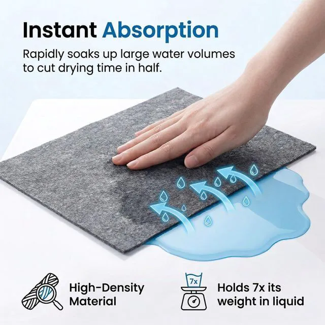 Alt view image 4 of 7 - Ezymivs 10Pcs Magic Cleaning Cloths for Glass, Thickened Magic Cloths for Windows & Glass 2Size Reusable Lint Free Streak Free Microfiber Magics Cloth for Kitchen, Windows, Mirrors, Cars
