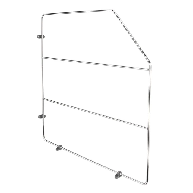 Alt view image 7 of 7 - 18" Bakeware and Tray Divider for Wall/Base Cabinets, Chrome | Baking & Cookie Sheet Organizer, Min Opening Width of 3",