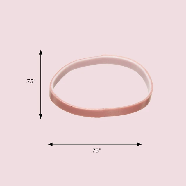 Alt view image 3 of 7 - 2Tone Polybands in Reusable Bag - All Hair - 100pcs