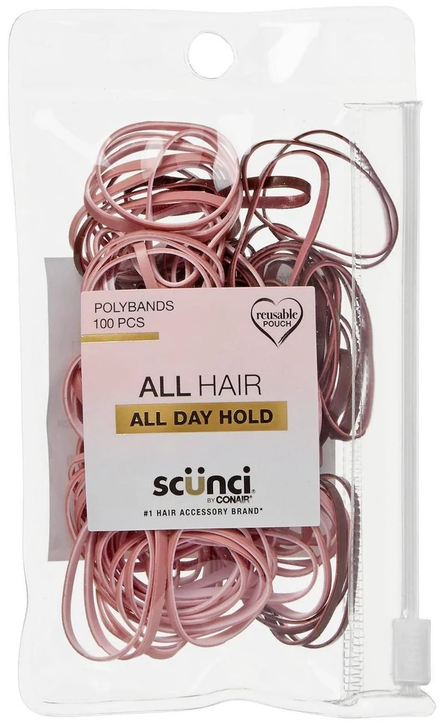Main image of 2Tone Polybands in Reusable Bag - All Hair - 100pcs