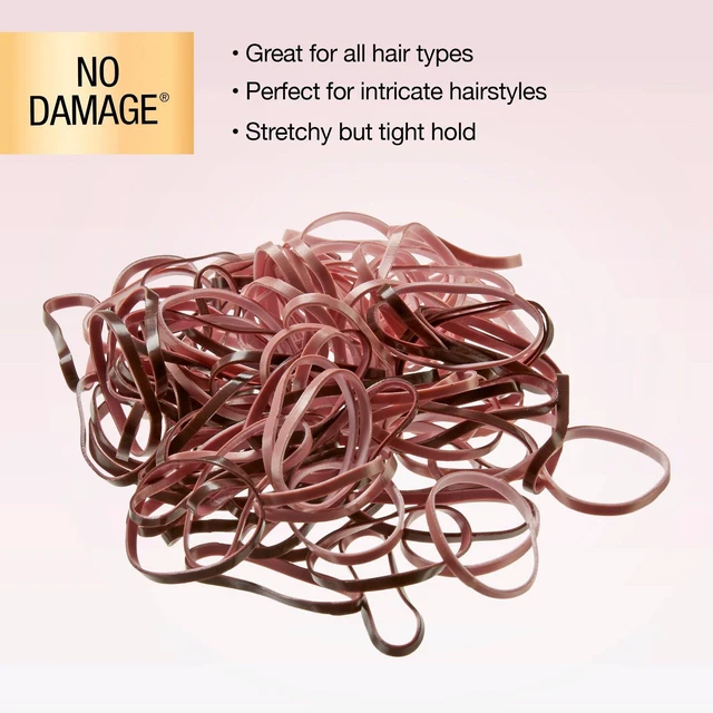 Alt view image 7 of 7 - 2Tone Polybands in Reusable Bag - All Hair - 100pcs