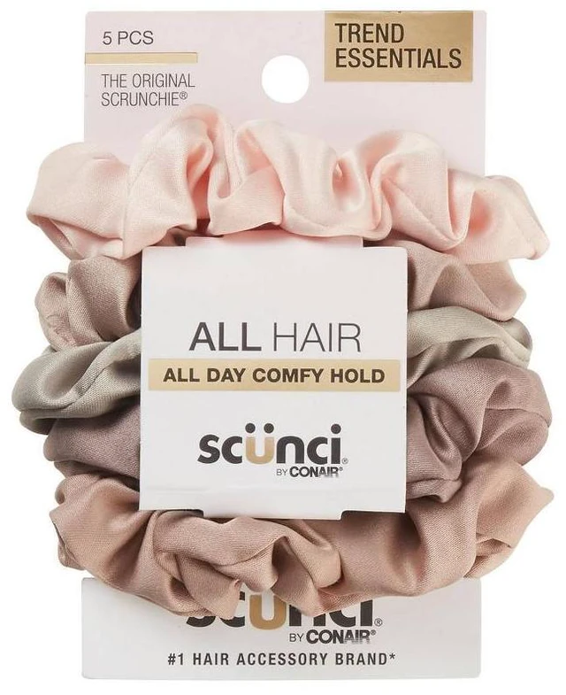 Main image of Comfort Mini Satin Scrunchies