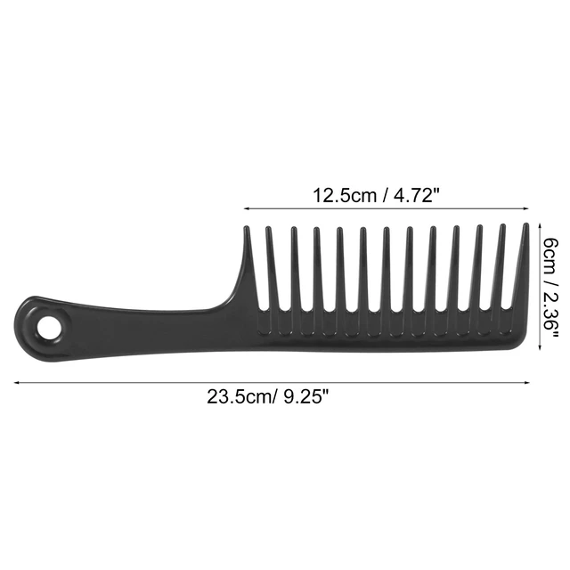 Alt view image 3 of 6 - Magic Handle Tangle Shower Hair Detangling Brush Comb Orange Pattern