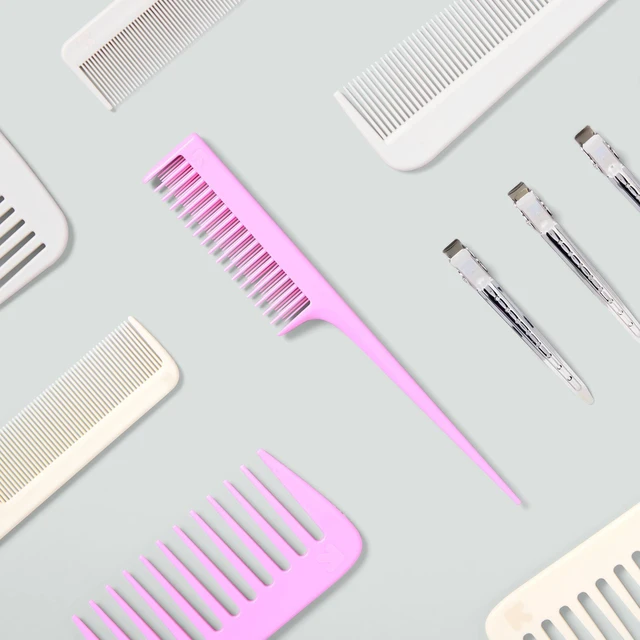 Alt view image 2 of 7 - Pick Fine Tooth Combs Gray