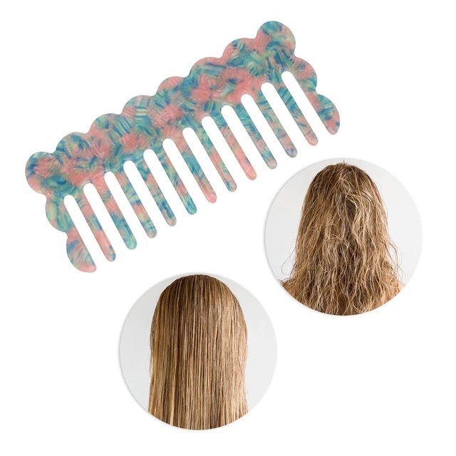 Alt view image 5 of 6 - Women's Portable Double Rhinestones Side Comb 1 Pc