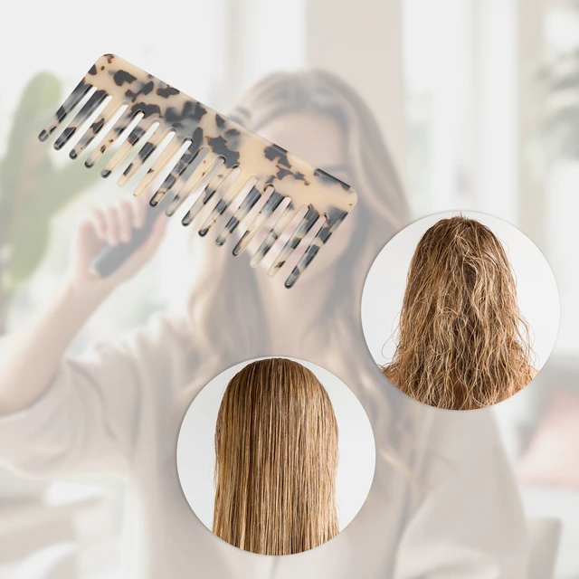 Alt view image 3 of 7 - Women's Portable Leaves Side Comb 1 Pc