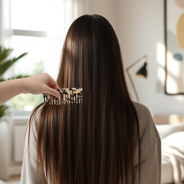 Alt view image 4 of 7 - Women's Portable Leaves Side Comb 1 Pc