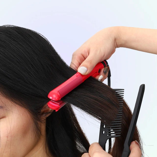 Alt view image 6 of 7 - 4 Pcs Tail Comb for Home Use, Styling Comb, Steel Handle Hair Combs Black