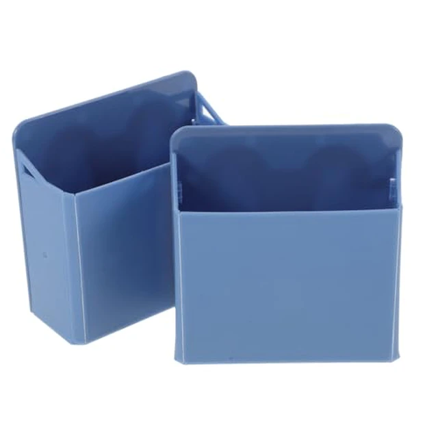 Alt view image 2 of 2 - 2Pcs Pen Holder with Suction Cup for Whiteboard Desktop Organizer Office Desk Storage Container for Pens Pencils Dry Erase Markers and Accessories Space Saving Pencil Holder