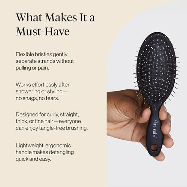 Alt view image 5 of 6 - Wet Dry Brush Detangler Hair Brush for Women - Flexi