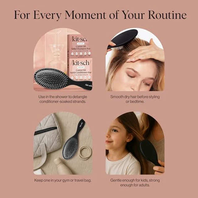 Alt view image 6 of 6 - Wet Dry Brush Detangler Hair Brush for Women - Flexi