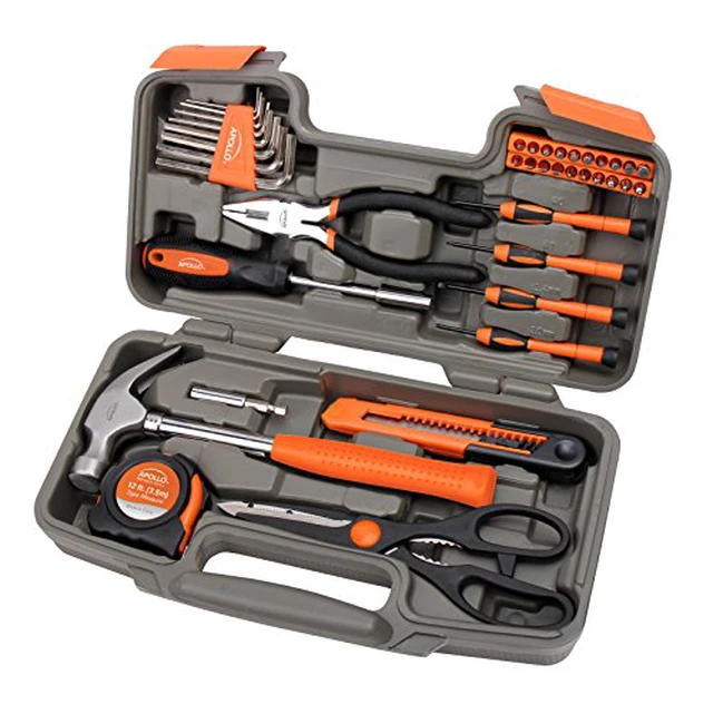 Alt view image 4 of 5 - 39 Piece General Household Tool Set, Pink DT9706P