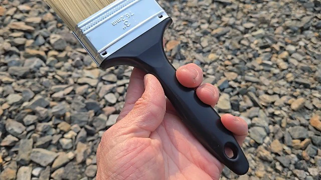 Alt view image 4 of 4 - 4 inch Flat Paint Brushes,Professional Paint Tools