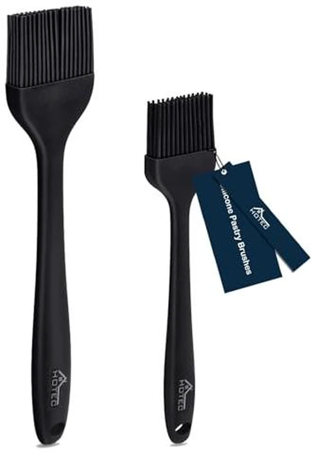 Alt view image 3 of 5 - Silicone Basting &Pastry Brushes, Grey 2
