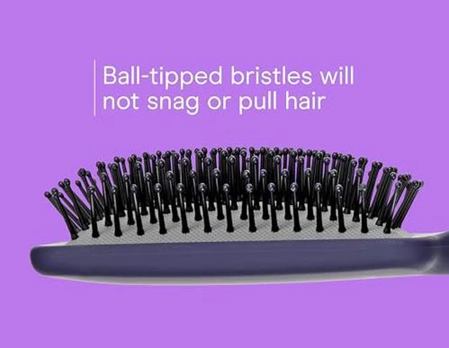 Alt view image 3 of 7 - Paddle Hair Brush, Ultra Wide Detangling Design for Thick Hair