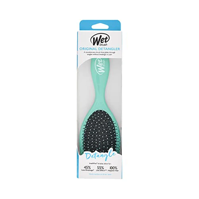 Alt view image 3 of 7 - Original Detangler Hair Brush, Amazon Aqua, For All Hair Textures