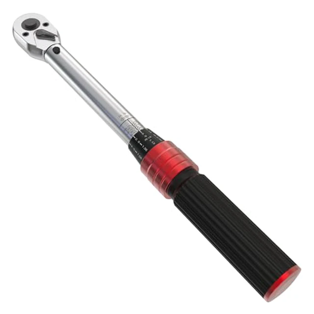Alt view image 3 of 3 - 1/4inch Drive Click Small Bike Torque Wrench 20220in.lb / 2.324.9Nm Alloy Aluminum & CrMo Material for Garage Bicycle & Car Maintenance,Small Engine, Bolt & Nut.
