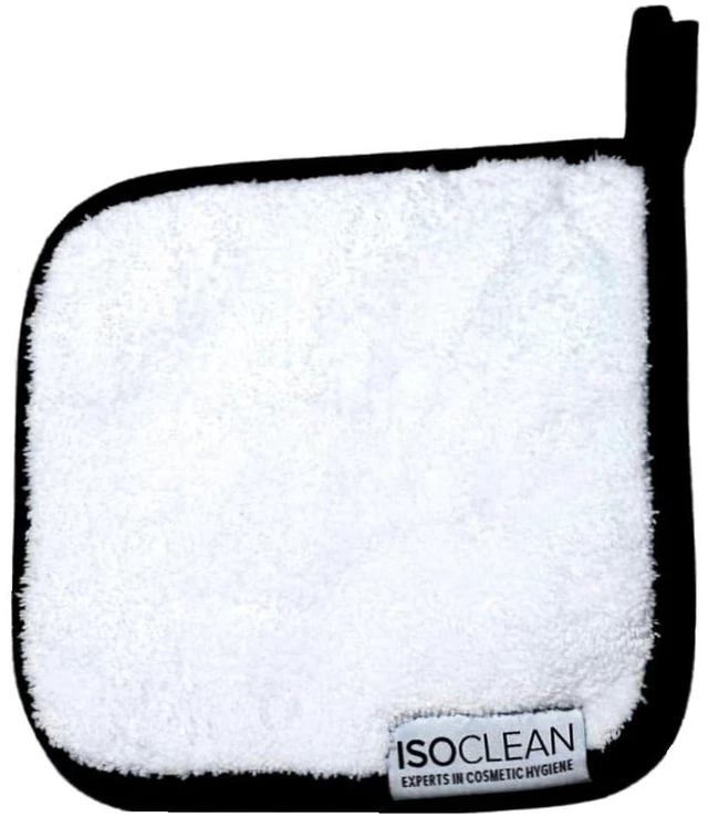 Main image of Microfibre Towel - Absorbant Soft Fabric Towel for Makeup Brush Cleaning with Reinforced Edges, Machine Washable and Reusable for Delicate Makeup Brushes, 8x8 Inches, Small