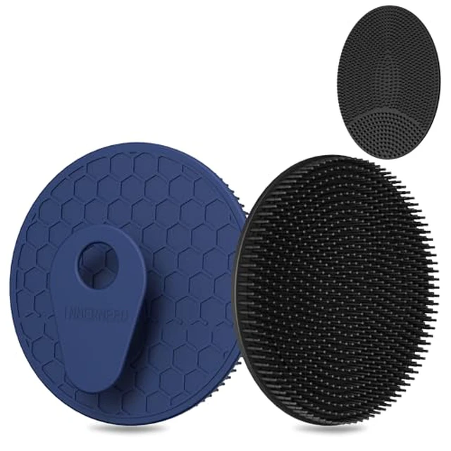 Alt view image 6 of 7 - Food-Grade Soft Silicone Body Scrubber Shower Brush, Pack of 3