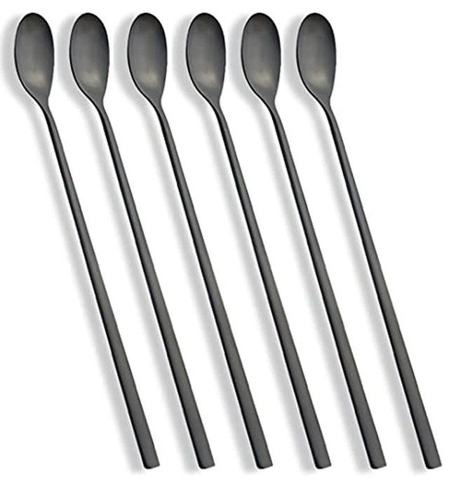Alt view image 2 of 4 - 9-In Long Handle Spoon, Coffee Stirrers, Ice Tea Spoon,Set of 6