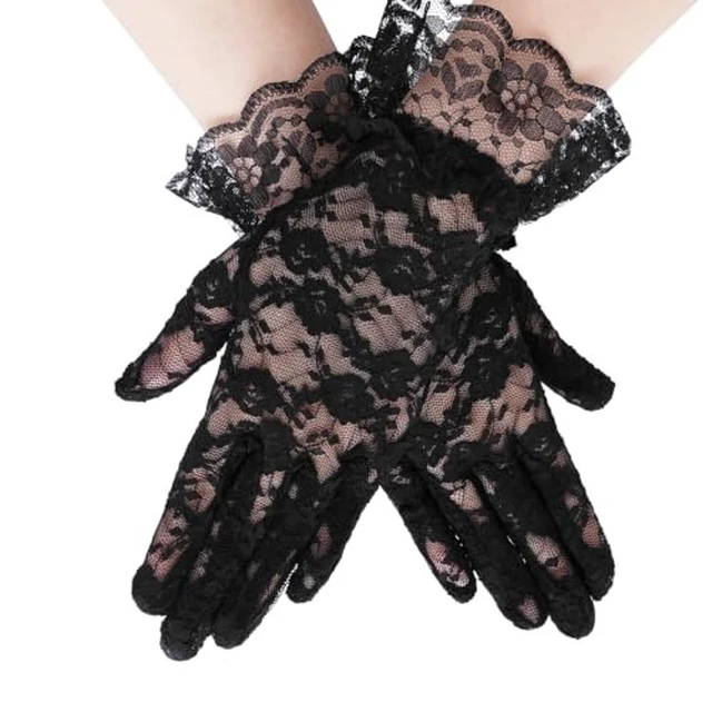 Alt view image 4 of 7 - Halloween Skeleton Glow in The Dark Mechanic Luminous Winter Warm Fingerless Skull Bone Gloves for Adult Men Women Halloween Costume Accessories