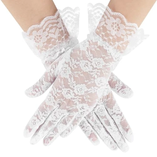 Alt view image 7 of 7 - Halloween Skeleton Glow in The Dark Mechanic Luminous Winter Warm Fingerless Skull Bone Gloves for Adult Men Women Halloween Costume Accessories