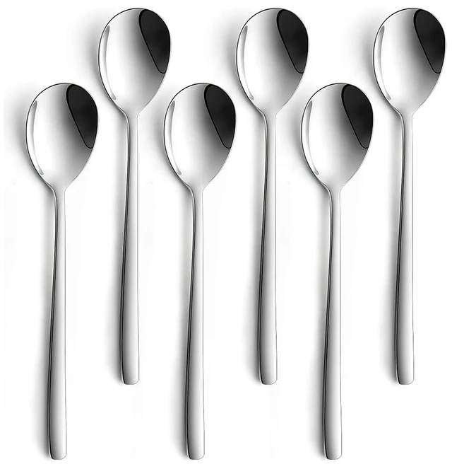Main image of Fork and Spoon Set, Stainless Steel, 3 Sets with Case