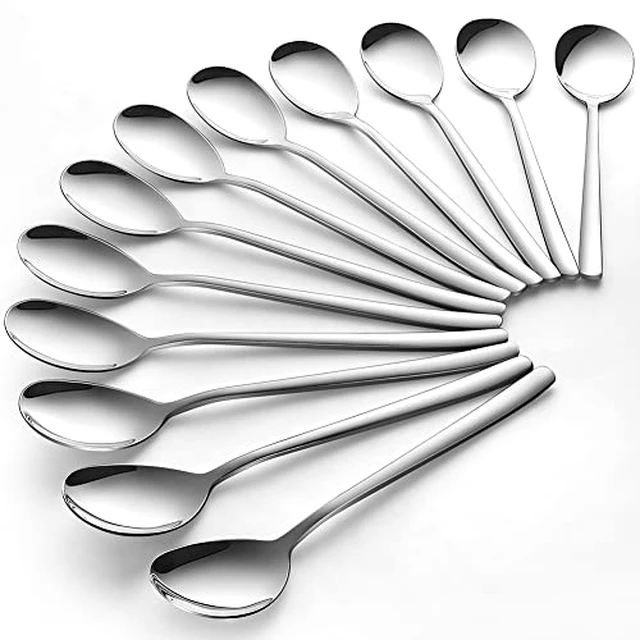 Alt view image 3 of 3 - Fork and Spoon Set, Stainless Steel, 3 Sets with Case