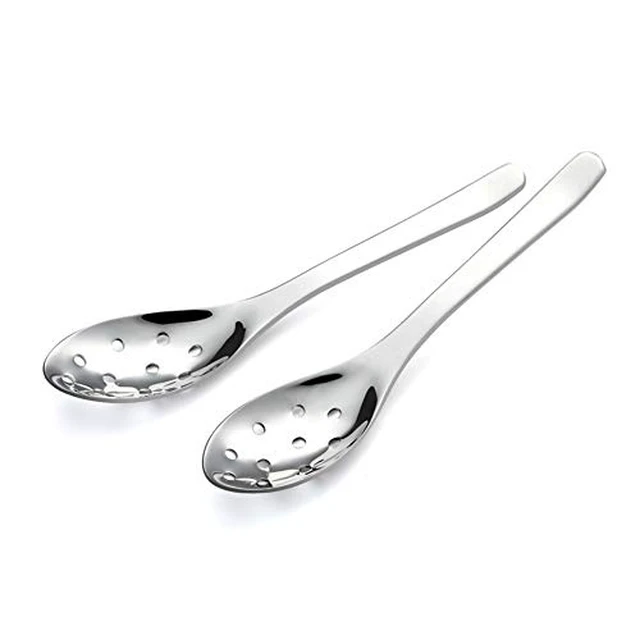 Alt view image 2 of 2 - 4 Pcs Dinner Spoons Set, 18/10 Stainless Steel Spoons