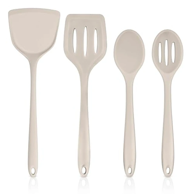 Alt view image 3 of 3 - 10Piece Stainless Steel Measuring Cups and Spoons Set for Home Baking Essentials, Dishwasher Safe Kitchen Tools