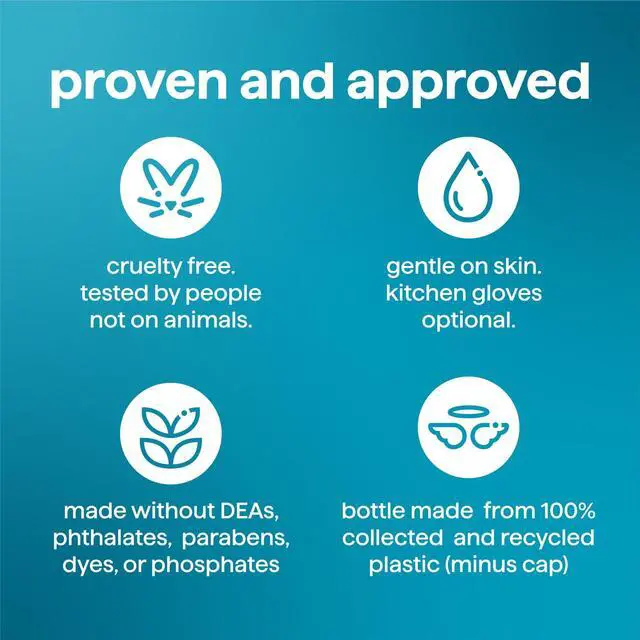 Alt view image 7 of 7 - Method Super Shine Liquid Dish Soap, Powered by Enzymes, Dewy Daze Scented, 16 fl oz