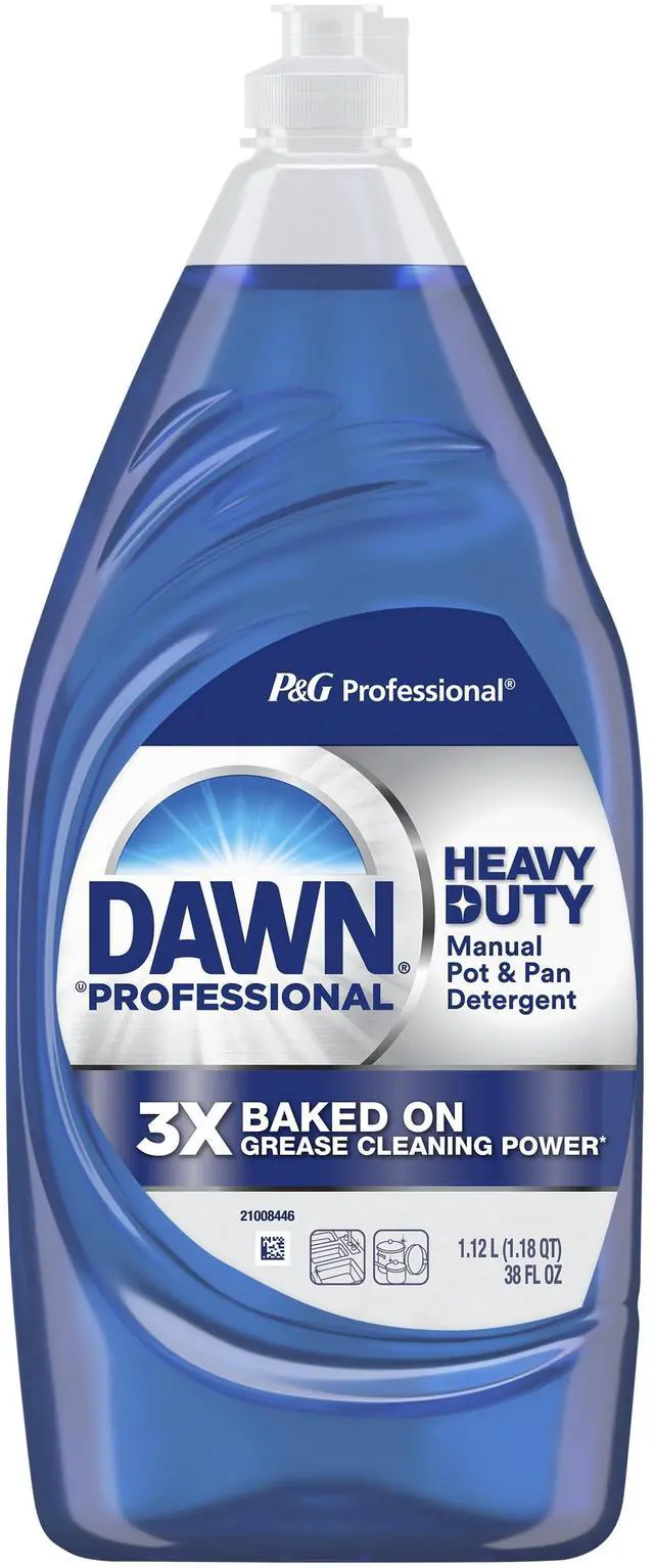 Main image of Dawn Professional Heavy Duty Manual Pot and Pan Dish Soap Detergent Original, 38 Fluid Ounces