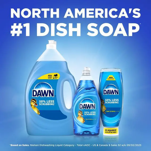 Alt view image 7 of 7 - Dawn Ultra Dish Soap Liquid, Dishwashing Liquid, Grease Removal, Original, 30.8oz