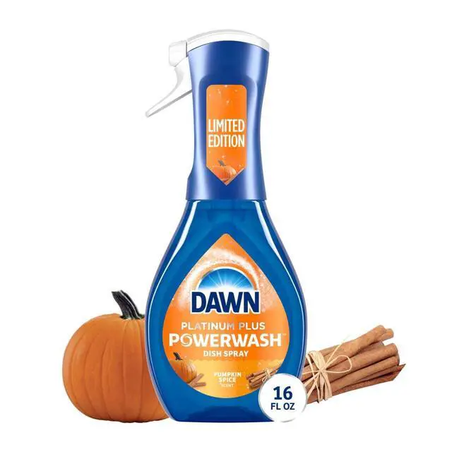 Alt view image 6 of 7 - Dawn Powerwash Spray, Dish Soap, Dishwashing Liquid, Pumpkin Spice, 1 Starter Kit, 16 fl oz