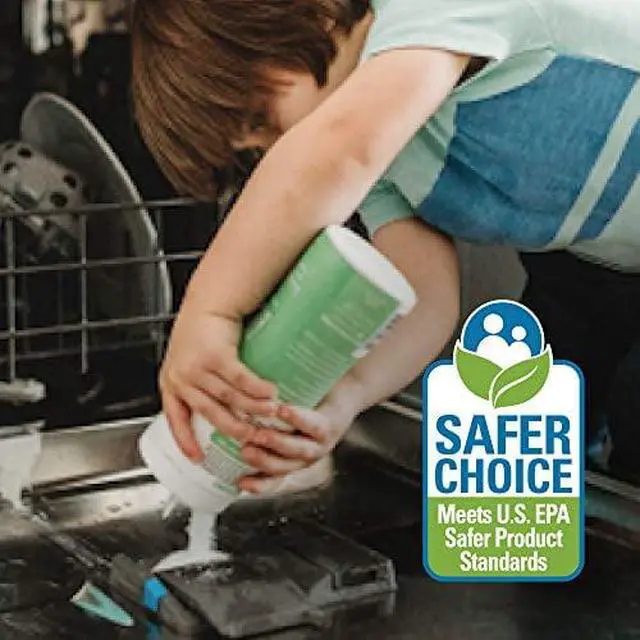 Alt view image 7 of 7 - Lemi Shine Dish Detergent Booster, Gets Rid of Hard Water Spots, 20 oz