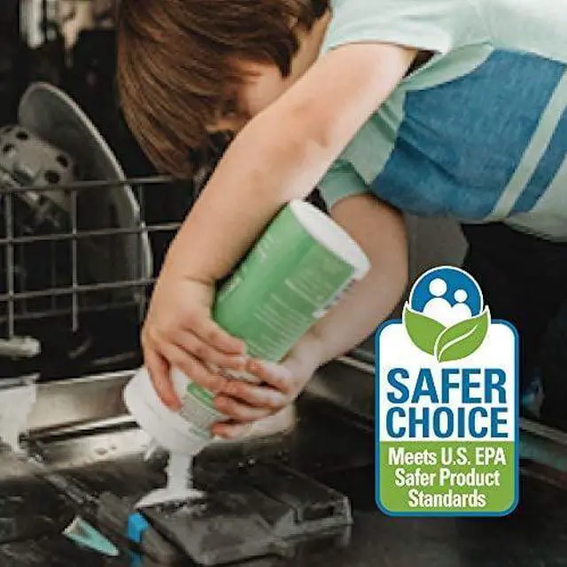 Alt view image 5 of 6 - Lemi Shine Dish Detergent Booster, Gets Rid of Hard Water Spots, 10oz