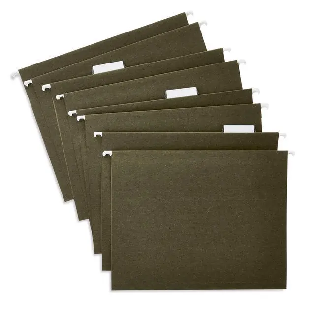Alt view image 2 of 4 - Pen+Gear Letter Size Hanging File Folders, 12 Count, Green