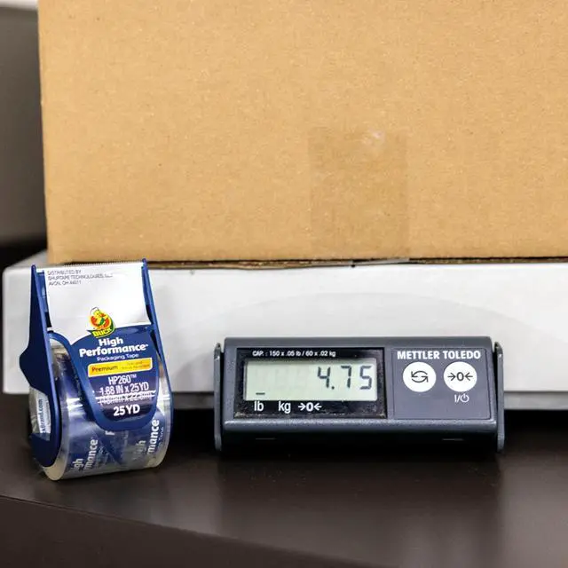 Alt view image 6 of 7 - Duck High Performance Packing Tape with Dispenser - Clear, 1.88 in. x 25 yd.