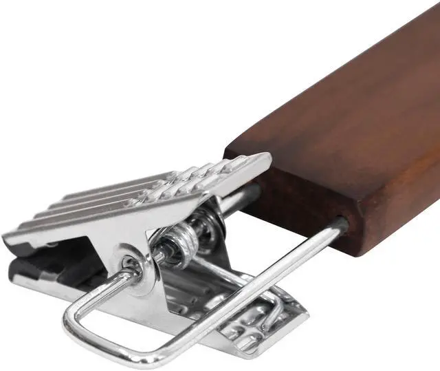Alt view image 5 of 7 - Better Homes & Gardens Walnut Wood Pant & Skirt Hangers, 3 Pack