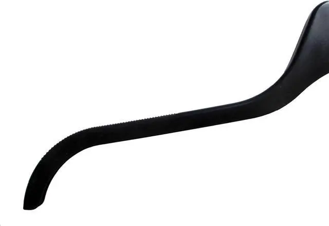 Alt view image 4 of 7 - Hanger Central 10 Pack Black Plastic Non Slip Sweater Hangers 17 inch