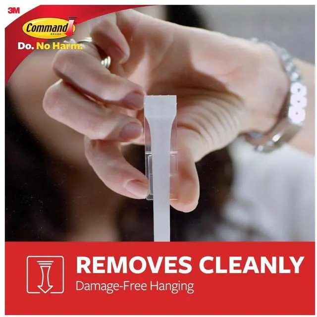 Alt view image 5 of 7 - (2 pack) Command Clothes Hanger, White, Large, 1 Wall Hanger
